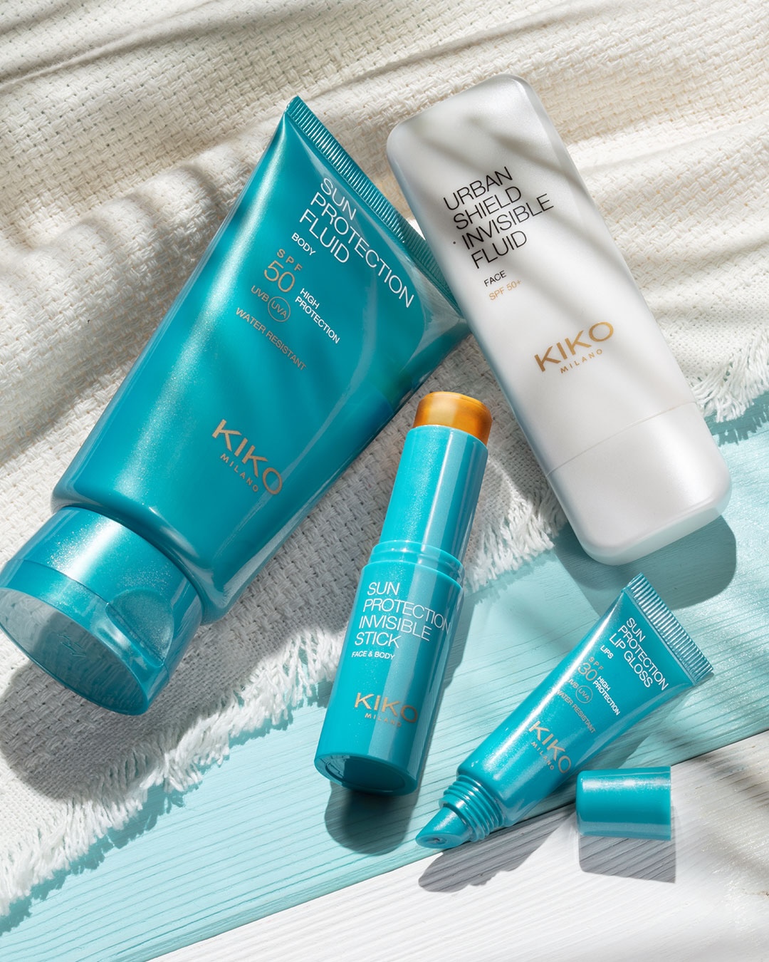 Soins de la gamme Suncare de © KIKO Milano
