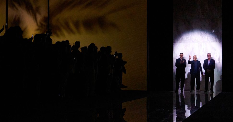Hommage à Giorgio Armani : « Le regret ne m’appartient pas. Je suis satisfait »
